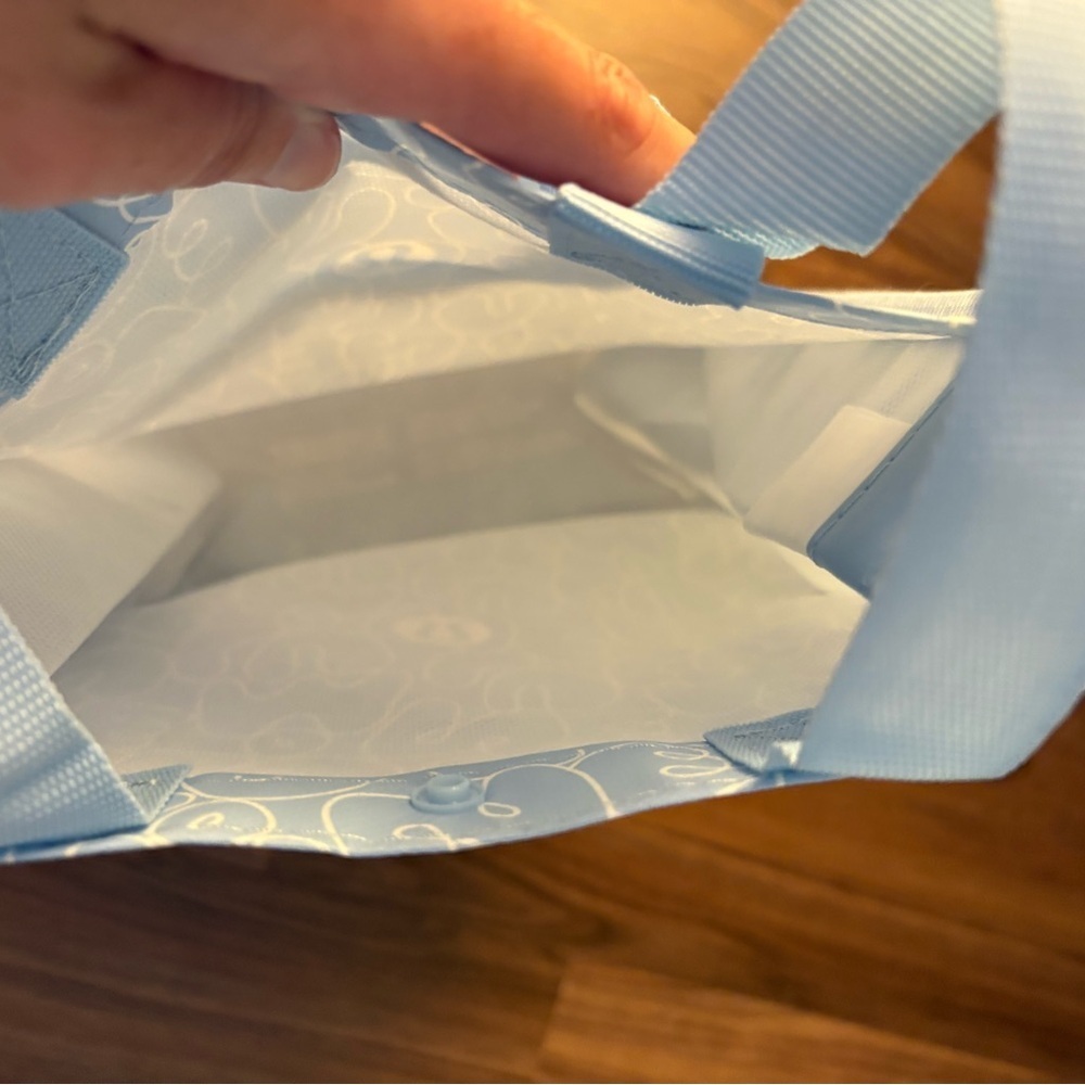 Lululemon Limited Edition Small Blue Shopping Tote - Picture 2 of 4